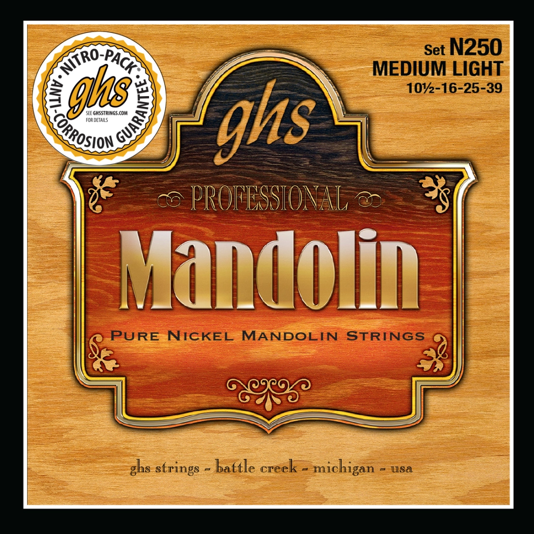 Pure Nickel Mandolin String Set