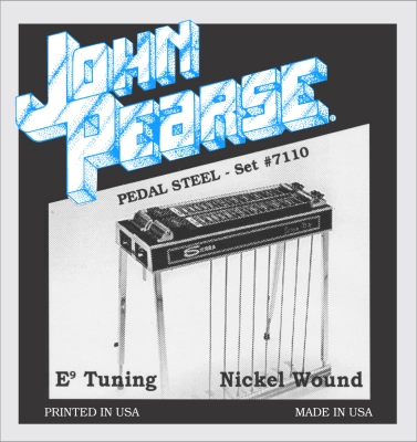 John Pearse - Pedal Steel Nickel Guitar String Set - E9 Tuning