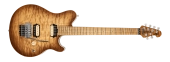 Ernie Ball Music Man - Axis Electric Guitar with Case - Honey Pot Quilt