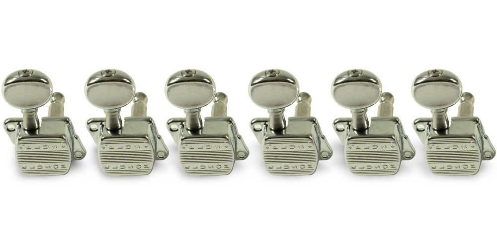 Plus Series 6 In Line Tuning Machines - Chrome