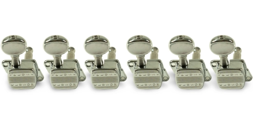 Kluson - Plus Series 6 In Line Tuning Machines - Chrome