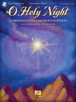 Hal Leonard - O Holy Night: A Christmas Collection for Flute & Piano - Smith/Snyder - Book/Audio Online