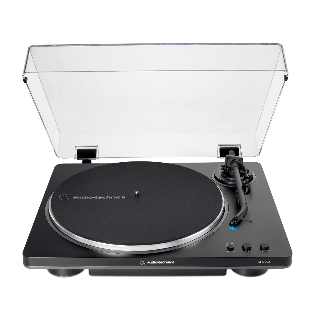 AT-LP70X Fully Automatic Belt-Drive Turntable - Black/Grey