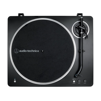 AT-LP70XBT Fully Automatic Wireless Belt-Drive Turntable - Black/Silver