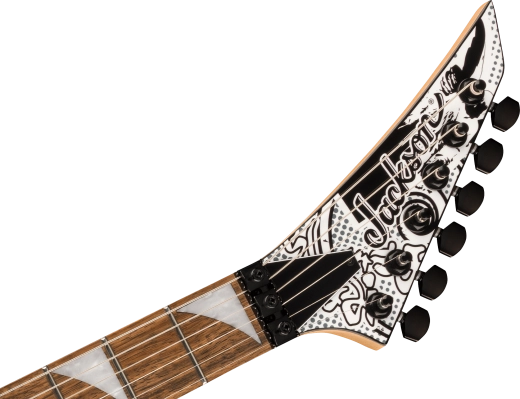 X Series Dinky DK1 H Electric Guitar with Laurel Fingerboard - Skull Kaos