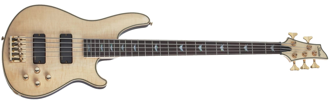 Omen Extreme-5 5-String Bass Guitar - Gloss Natural