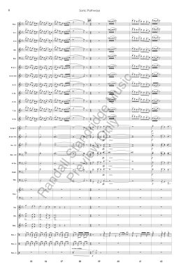 Sonic Pathways - Hervey - Concert Band - Gr. 3.5