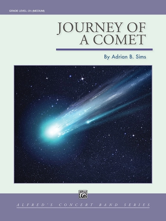 Journey of a Comet - Sims - Concert Band - Gr. 3.5