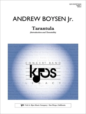 Kjos Music - Tarantula (Introduction and Tarantella) - Boysen - Concert Band - Gr. 5