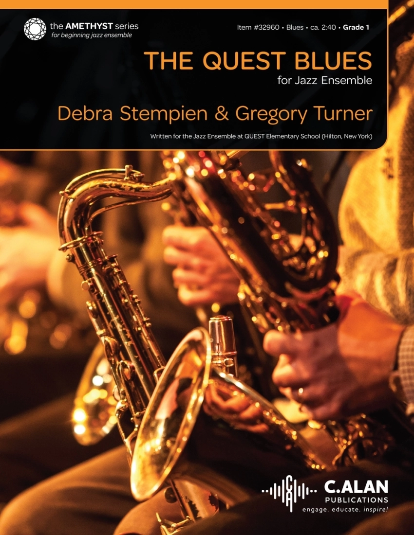 The Quest Blues - Stempien/Turner - Jazz Ensemble - Gr. 1