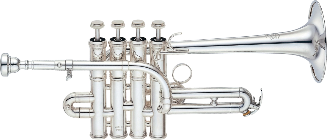 Custom Bb/A Piccolo Trumpet - Silver-Plated