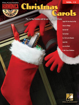 Hal Leonard - Christmas Carols: Harmonica Play-Along Volume 11 - Book/CD