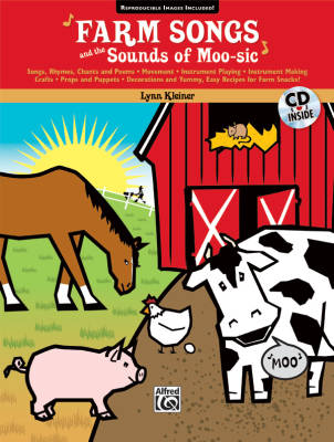 Alfred Publishing - Farm Songs and the Sounds of Moo-sic! - Kleiner - Livre/CD