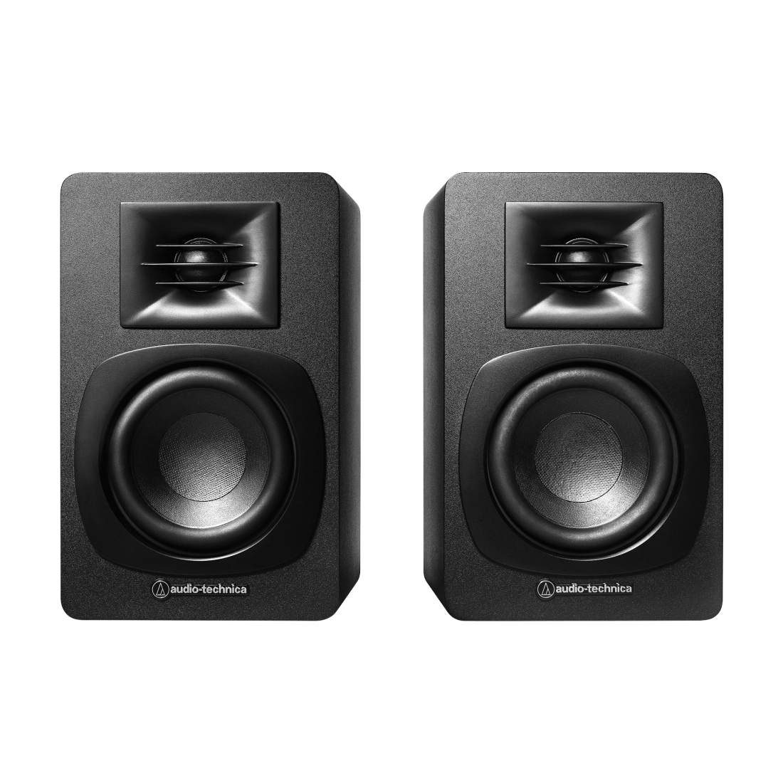 AT-SP3X Powered Bookshelf Speakers with Bluetooth (Pair)