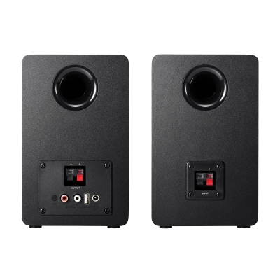 AT-SP3X Powered Bookshelf Speakers with Bluetooth (Pair)