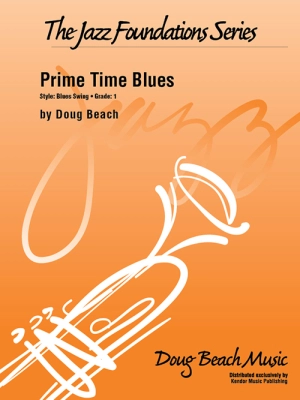 Doug Beach Music - Prime Time Blues - Beach - Jazz Ensemble - Gr. 1