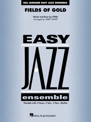 Hal Leonard - Fields of Gold - Sting/White - Jazz Ensemble - Gr. 2