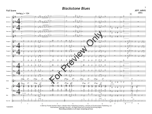 Blackstone Blues - Jarvis - Jazz Ensemble - Gr. 2