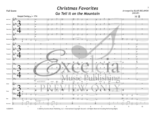 Christmas Favorites - Bielawski - Jazz Ensemble - Gr. 3