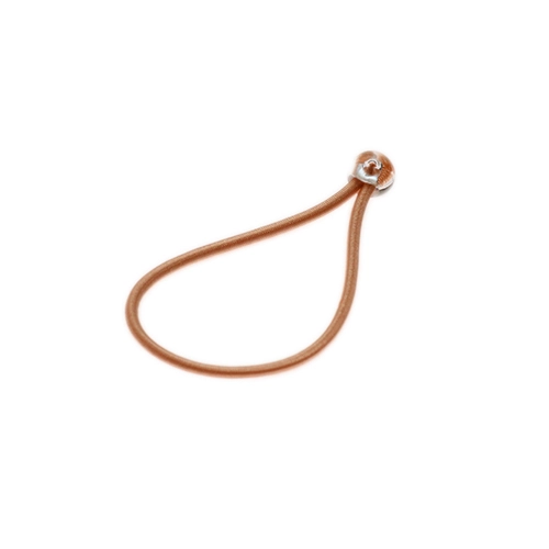 Knotted Elastic Band - Rose Gold, 70 mm