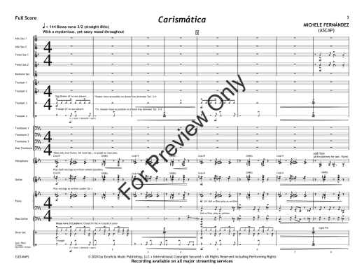 Carismatica - Fernandez - Jazz Ensemble - Gr. 4