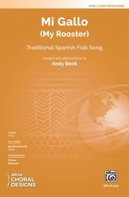 Alfred Publishing - Mi Gallo (My Rooster) - Spanish/Beck - 2pt