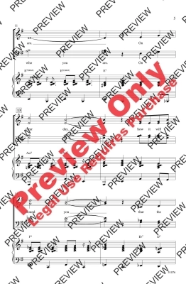 On a Clear Day (You Can See Forever) - Lerner/Lane/Shaw - SATB