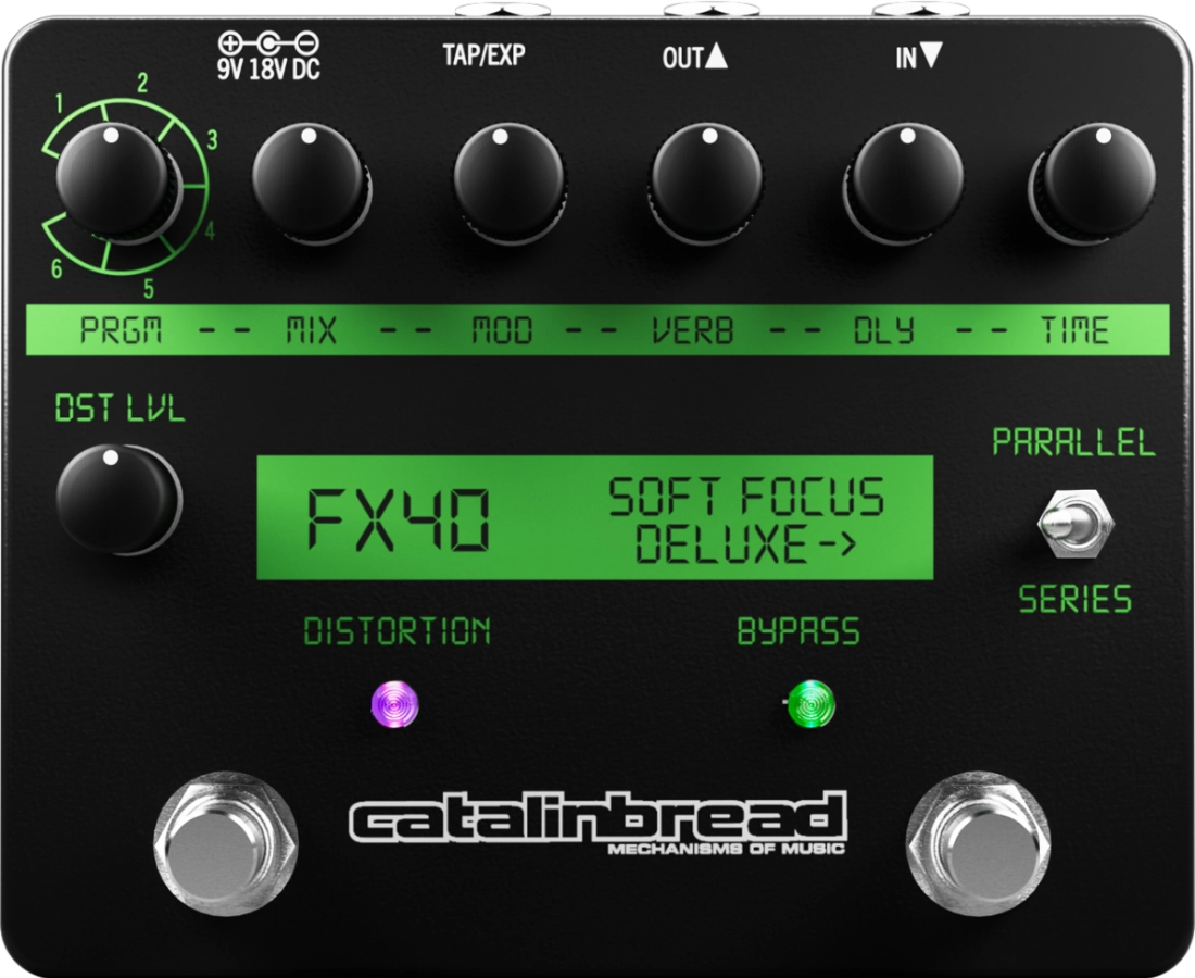 Soft Focus Deluxe Reverb Pedal