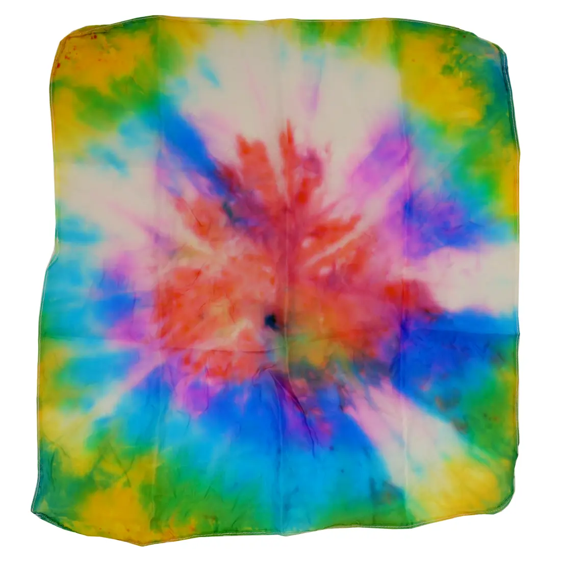 Flute Silk Swab - Tie-Dye Colour