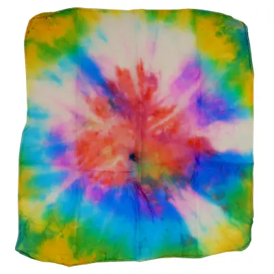 Jewel - Flute Silk Swab - Tie-Dye Colour