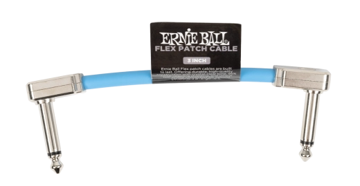 Ernie Ball - 3 Flex Patch Cable - Blue