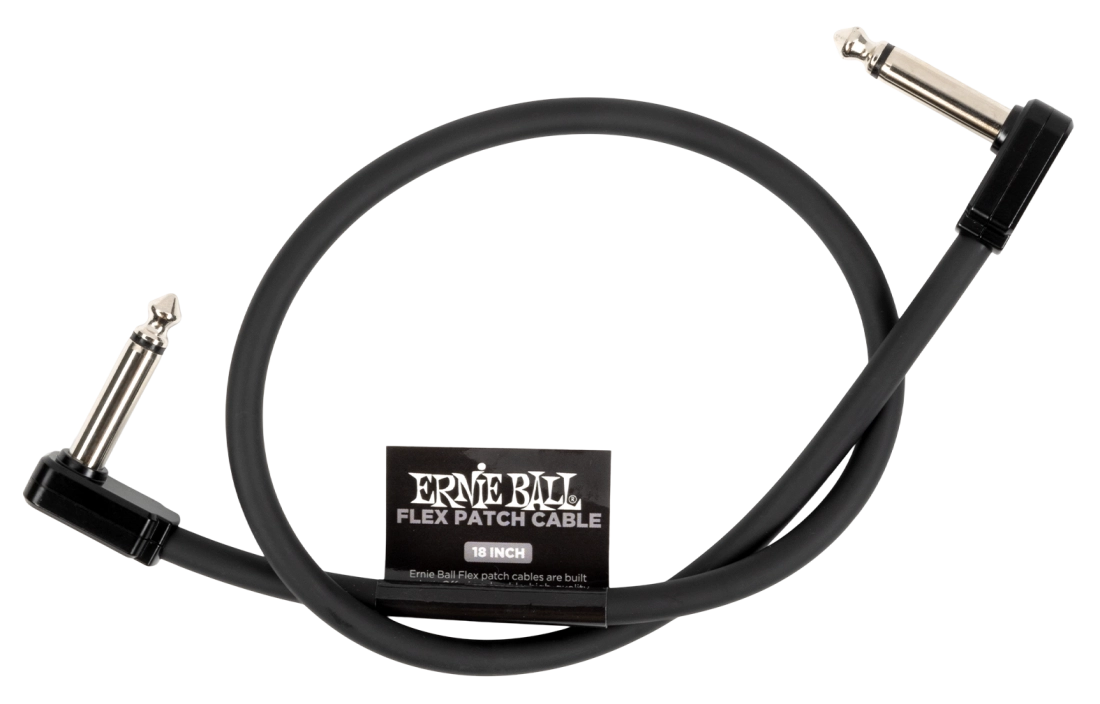 18\'\' Flex Patch Cable - Black