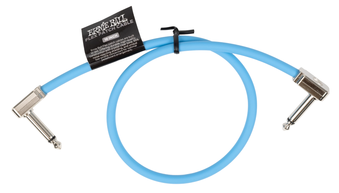 18\'\' Flex Patch Cable - Blue