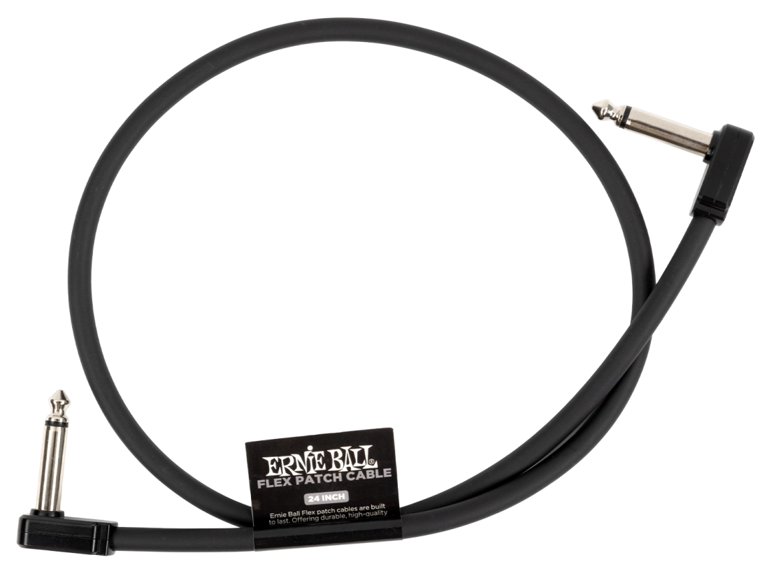 24\'\' Flex Patch Cable - Black