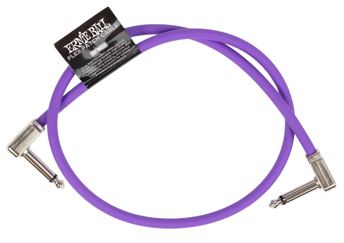 24\'\' Flex Patch Cable - Purple