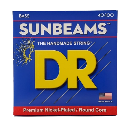 DR Strings - Sunbeam Nickel Plated Bass Strings - Light (40-100)