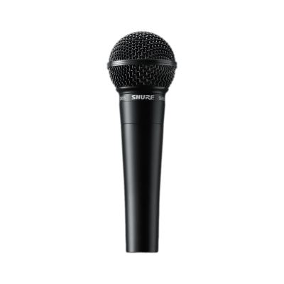 Shure - Microphone dynamique unidirectionnel et cardiodeSM58 (noir)