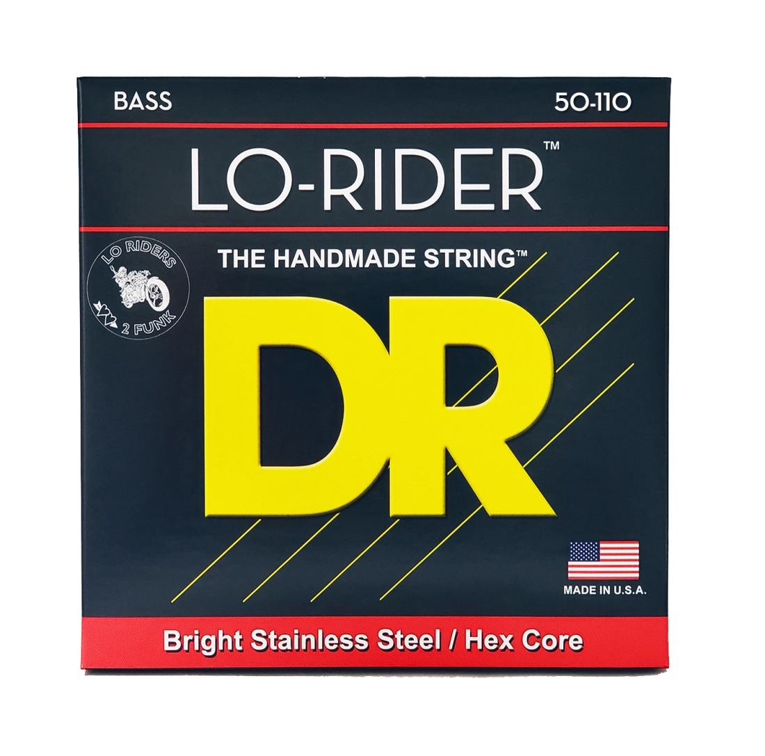 Lo-Rider Hex Core Stainless Steel Bass Strings - Heavy Gauge (50-110)