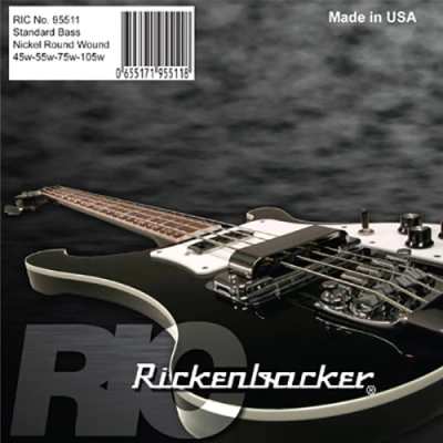 Rickenbacker - Nickel Round Wound Standard Bass String Set (45-105)