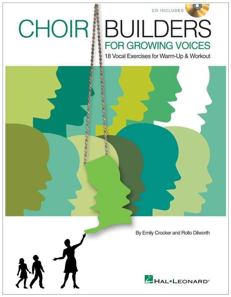 Choir Builders for Growing Voices - Crocker/Dilworth - Book/CD
