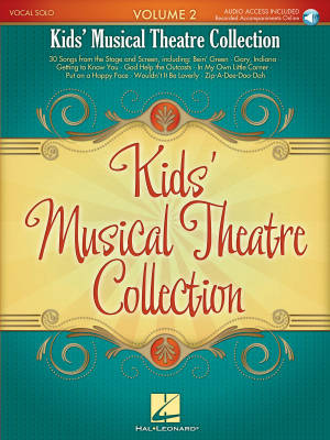 Kids\' Musical Theatre Collection, Volume 2 - Voice - Book/Audio Online