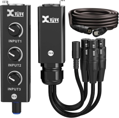 XVIVE-PX Portable 3 Channel Personal Mix Set