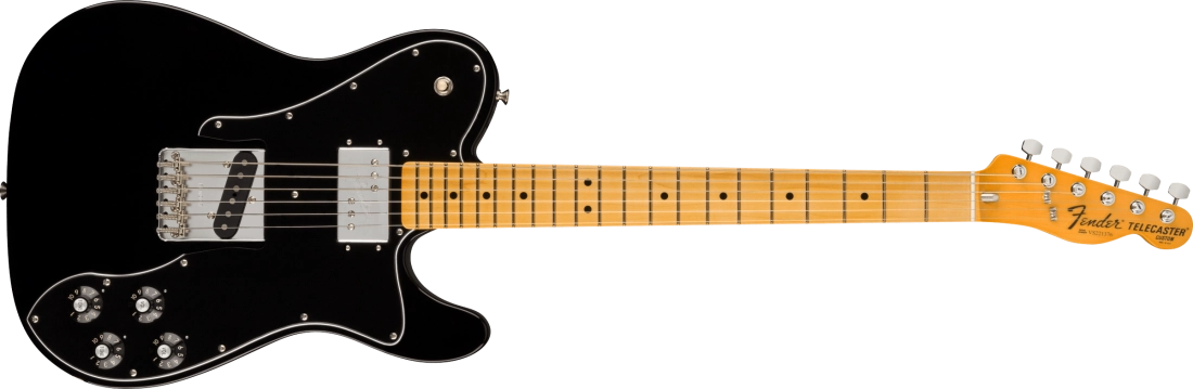 Limited Edition American Vintage II 1977 Telecaster Custom, Maple Fingerboard - Black