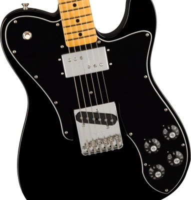 Limited Edition American Vintage II 1977 Telecaster Custom, Maple Fingerboard - Black