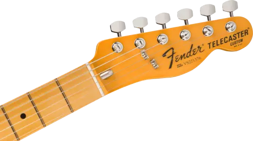 Telecaster Custom American VintageII 1977 en srie limite (fini noir, touche en rable)