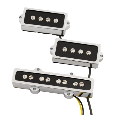 Fender - Cobalt Chrome P/J Bass Pickup Set