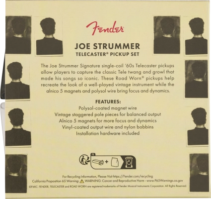 Joe Strummer Signature Telecaster Pickup Set