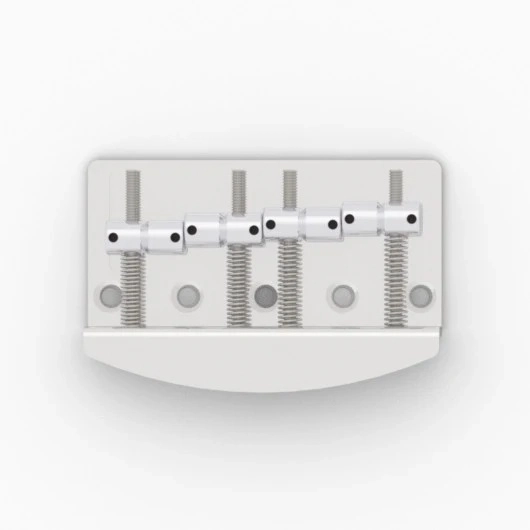 Chevalet standard de style rétro pour basse (acier inoxydable poli)