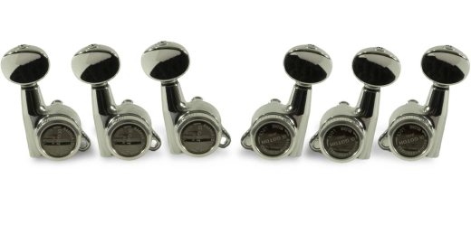 WD Music - Gotoh 3-Per Side Rear Locking Tuning Machines - Chrome