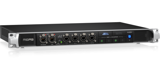 Monitor System Hub with 4 PoE Ports for Personal Mixers or Compatible Stage Boxes